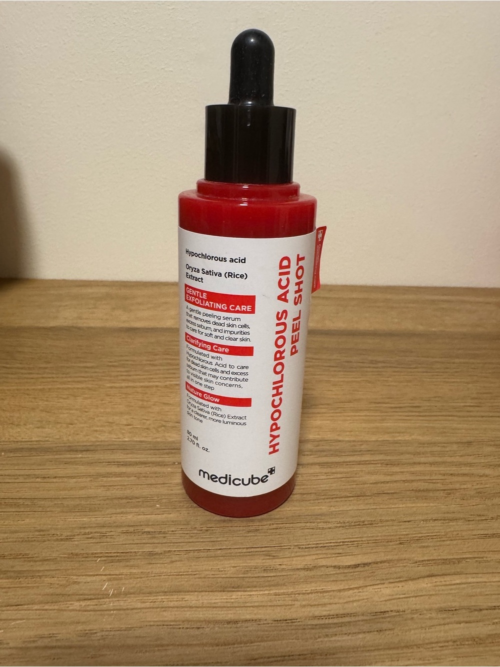 Medicube K Beauty Hypochlorous Acid Peel Shot for Face New!